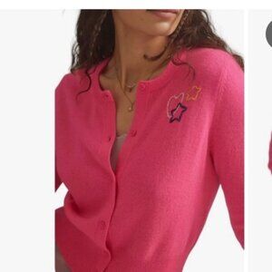 White + Warren x Anthropologie 100% CASHMERE Cardi